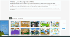 Desktop Screenshot of jeu-solitaire.net